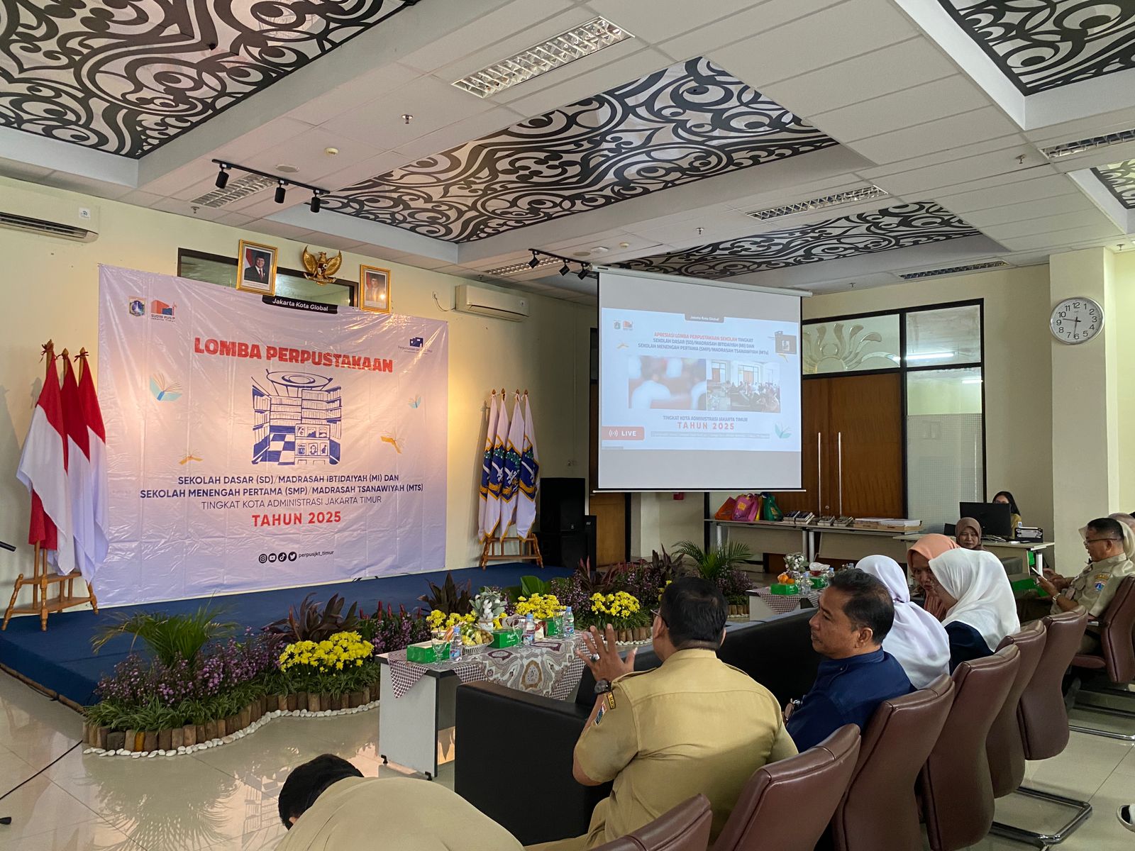 Apresiasi Lomba Perpustakaan SD/MI Dan SMP/MTs Tingkat Kota Administrasi Jakarta Timur Tahun 2025